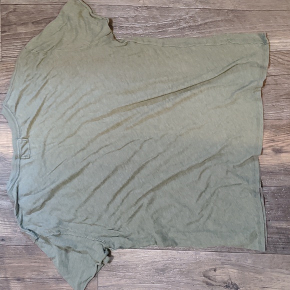We The Free Sage Green Boyfriend T-shirt - Picture 5 of 8